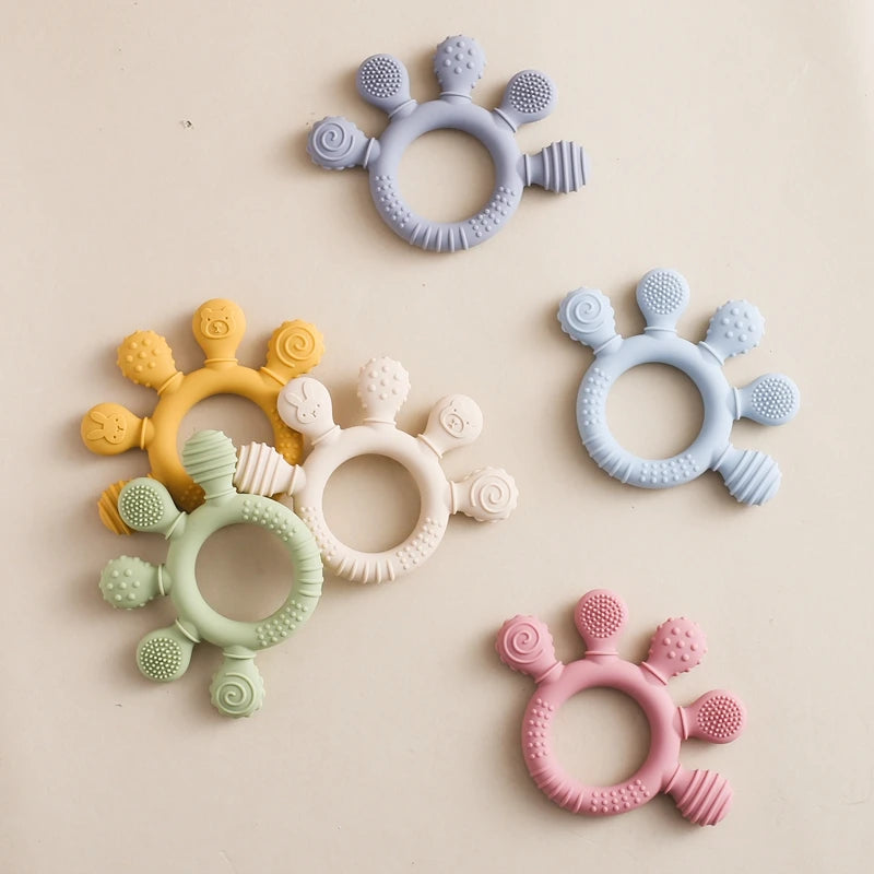 Ani Sooth Silicone Teether Ring