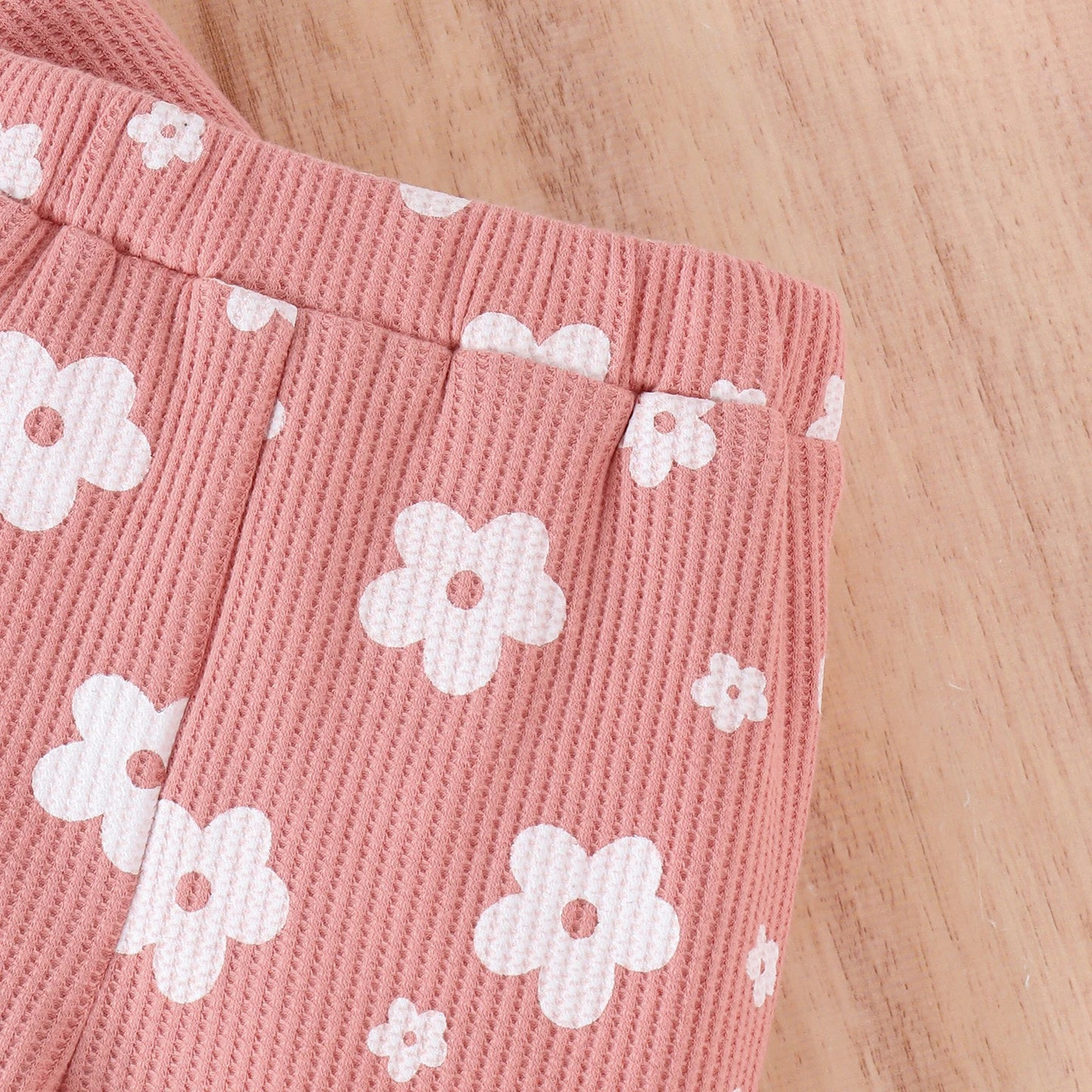 Baby Girls' Printed Top & Pants Set