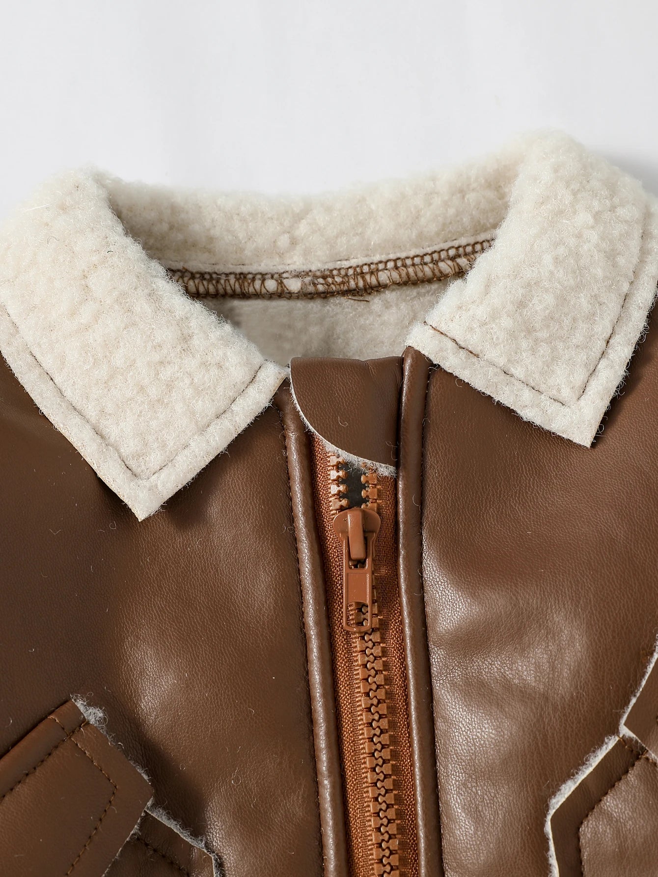Baby Fashion Zipper Warm Coat