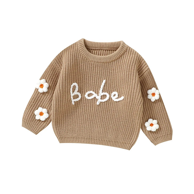 Babe long Sleeve Sweaters Top