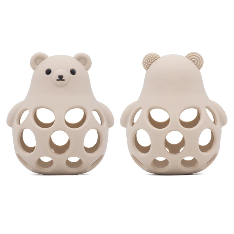 Chickie Chew Hollow Teether Rattle