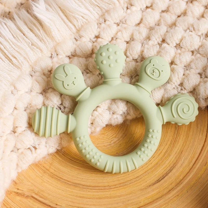 Ani Sooth Silicone Teether Ring