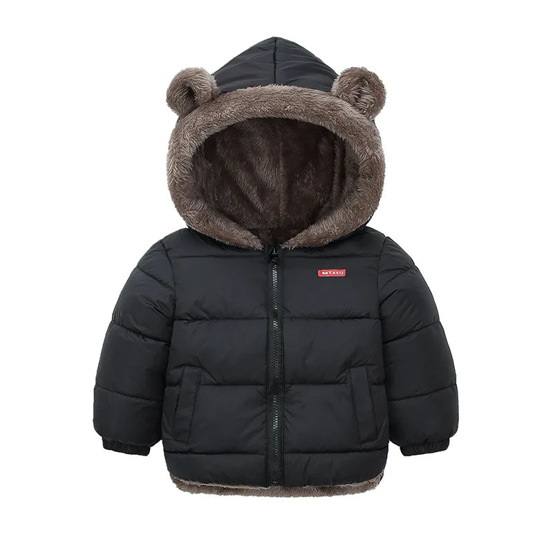 Baby Boys & Girls Hooded Cotton Jacket