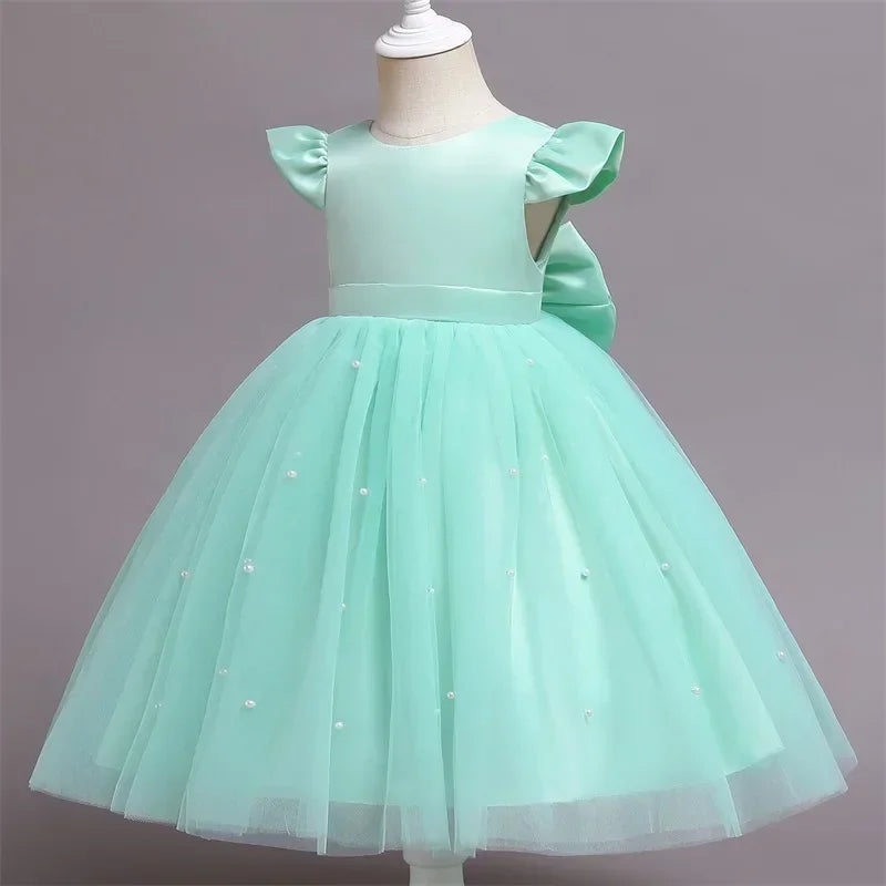 Elegant Beaded Princess Dress