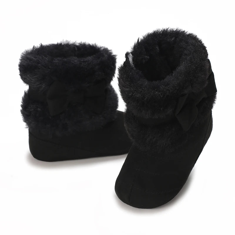 Cute Bowknot Boots for Baby Girls