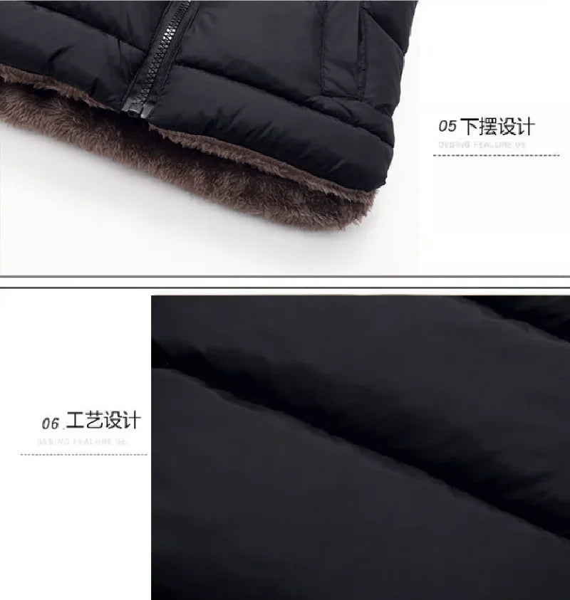 Kids' Hooded Down Vest