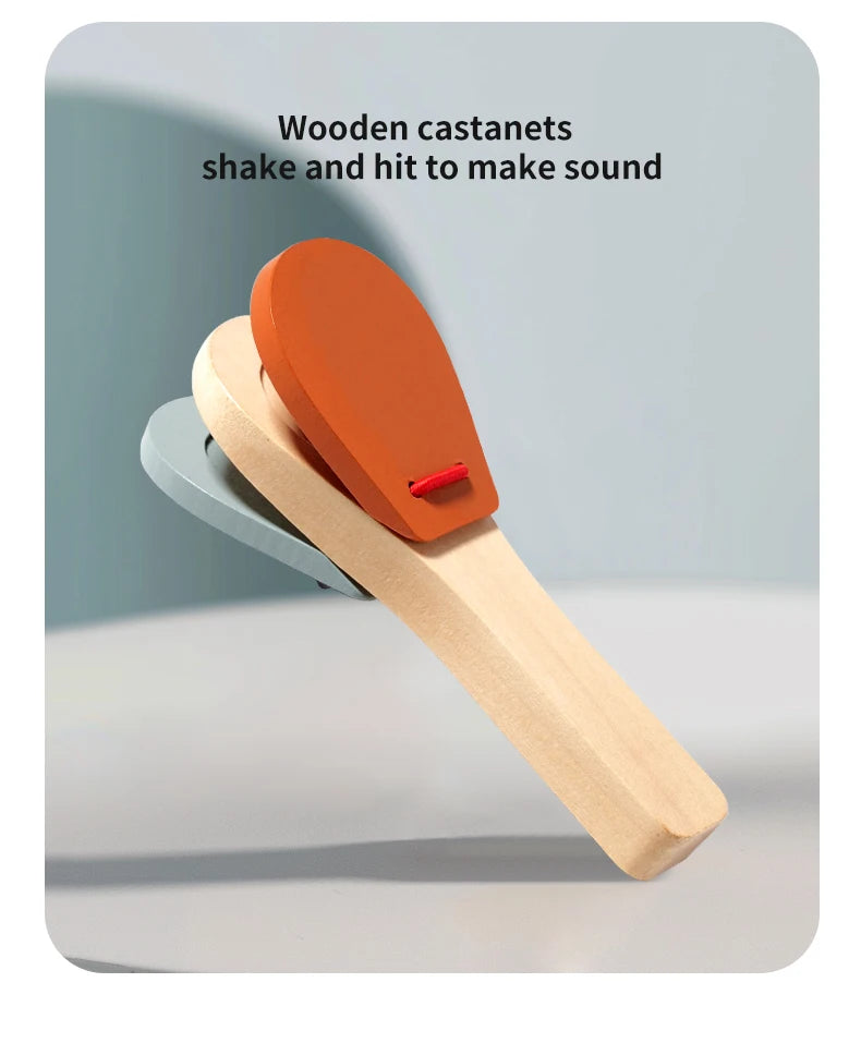 Tini Tunes Wooden Hand Bell Toy