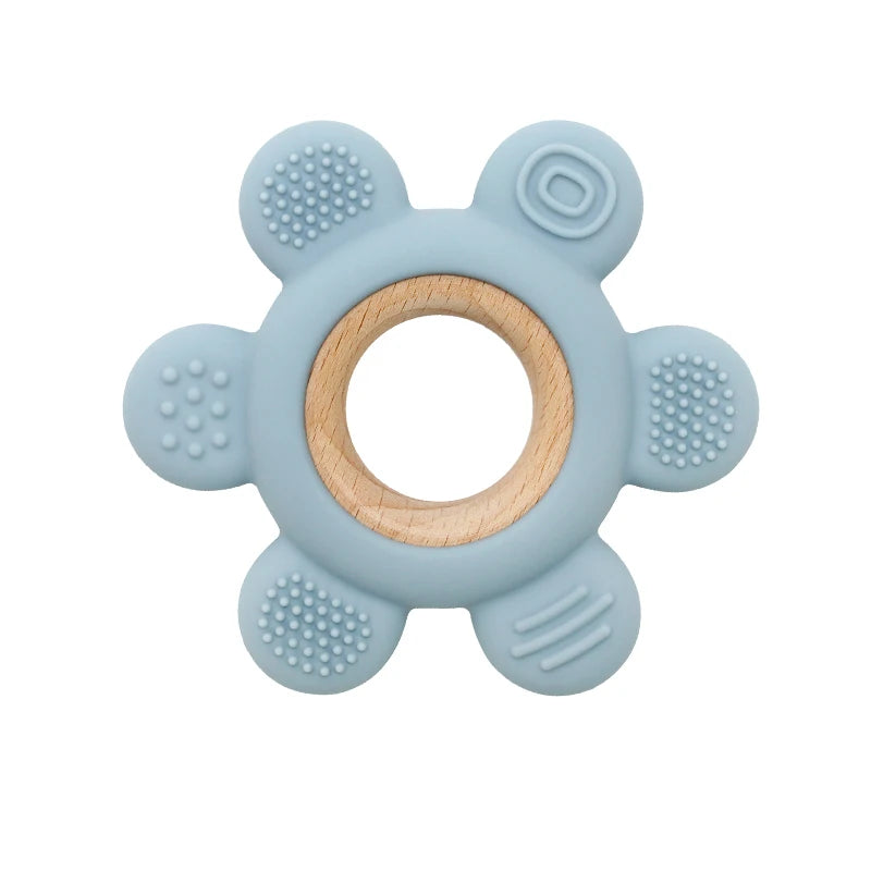 Bloom Bite Wooden Flower Teether