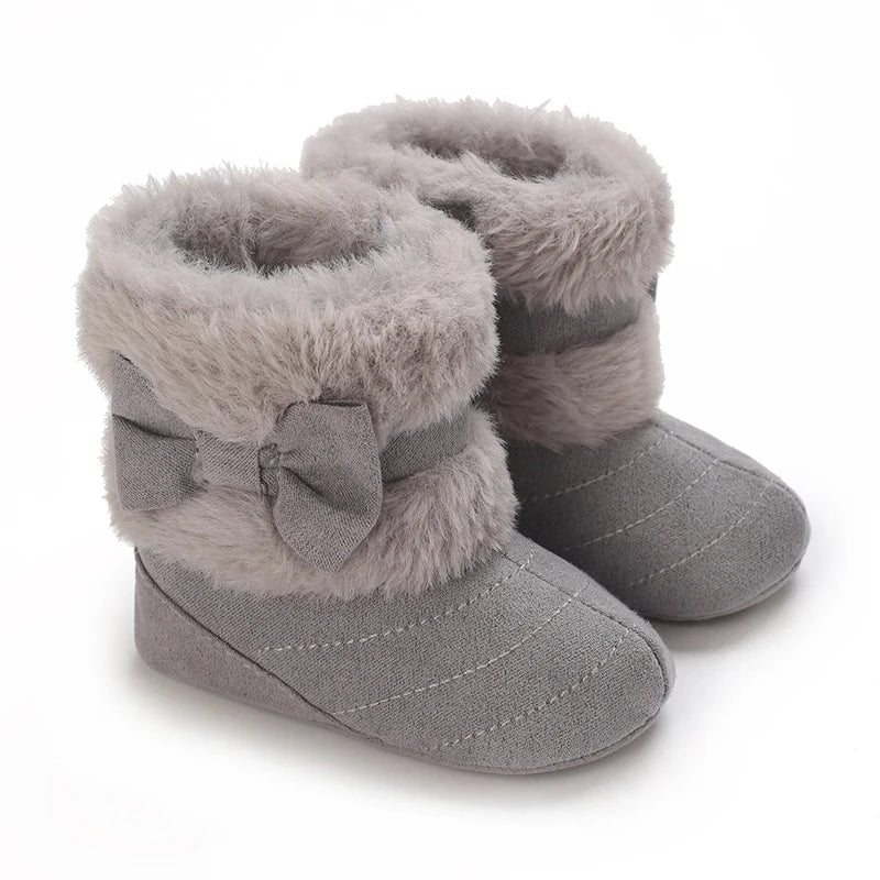 Cute Bowknot Boots for Baby Girls