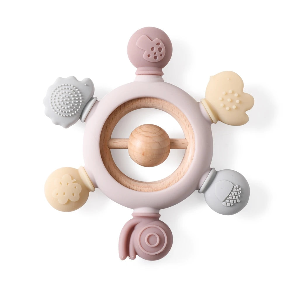 Ani Sooth Silicone Teether Ring