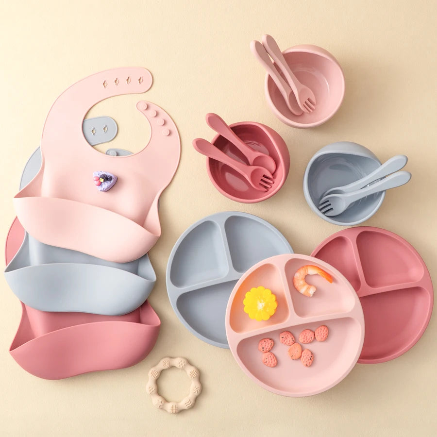 Meal Mate 5pc Silicone Feeding Set
