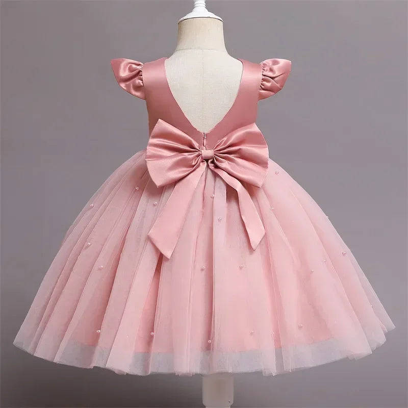 Elegant Beaded Princess Dress