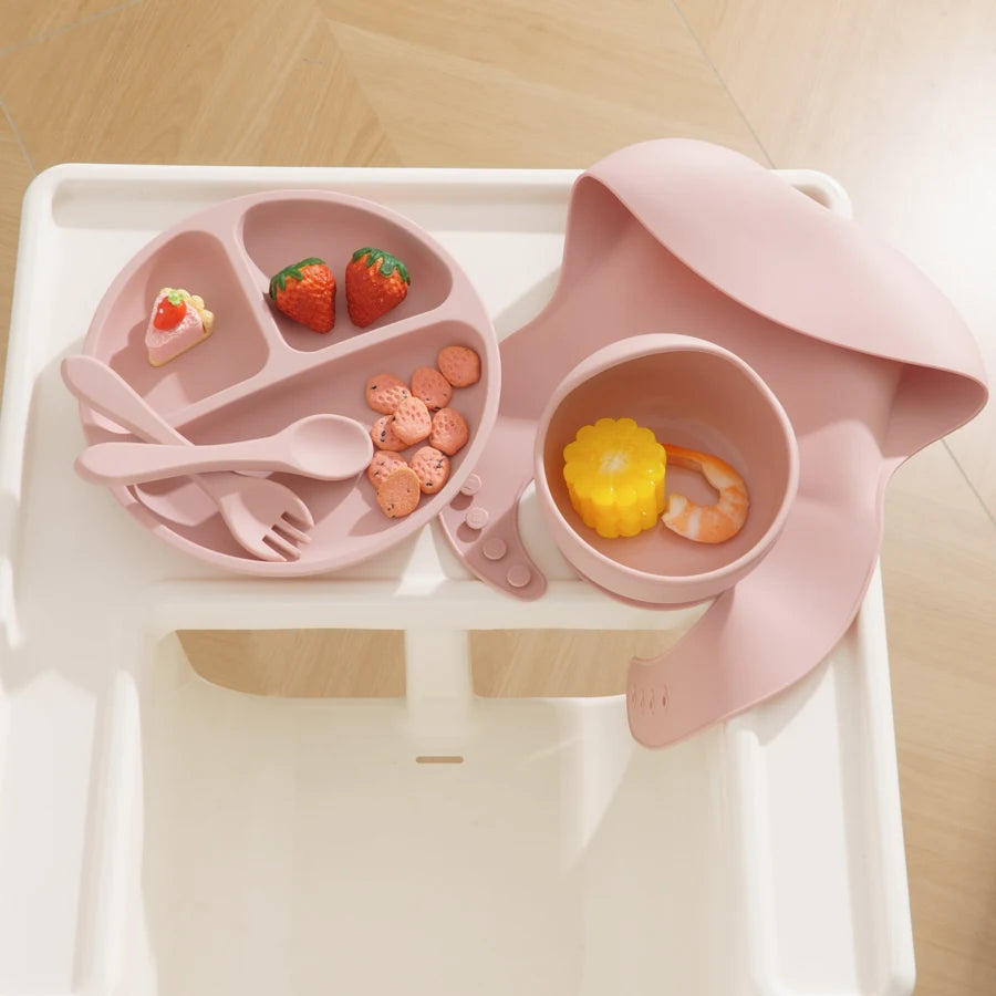 Meal Mate 5pc Silicone Feeding Set