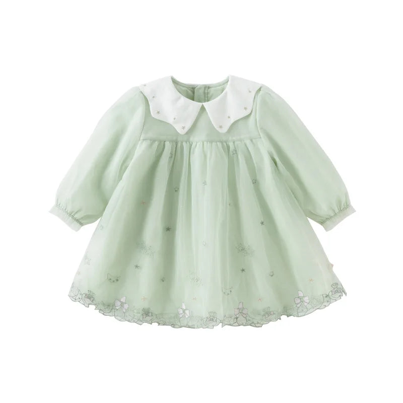Dave Bella Girls' Elegant Princess Dress