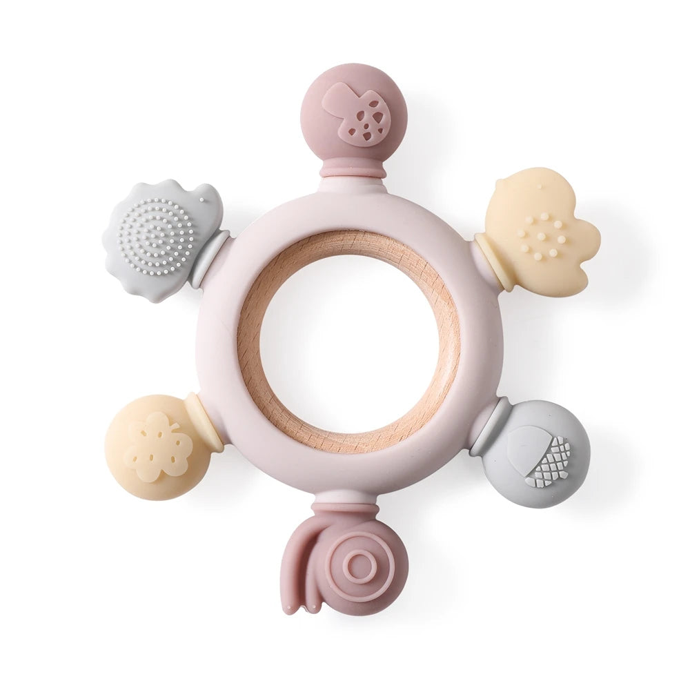 Ani Sooth Silicone Teether Ring