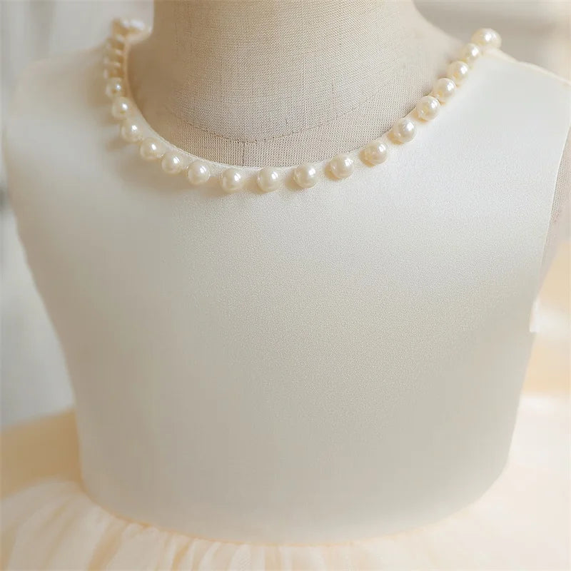 Elegant Beaded Princess Dress