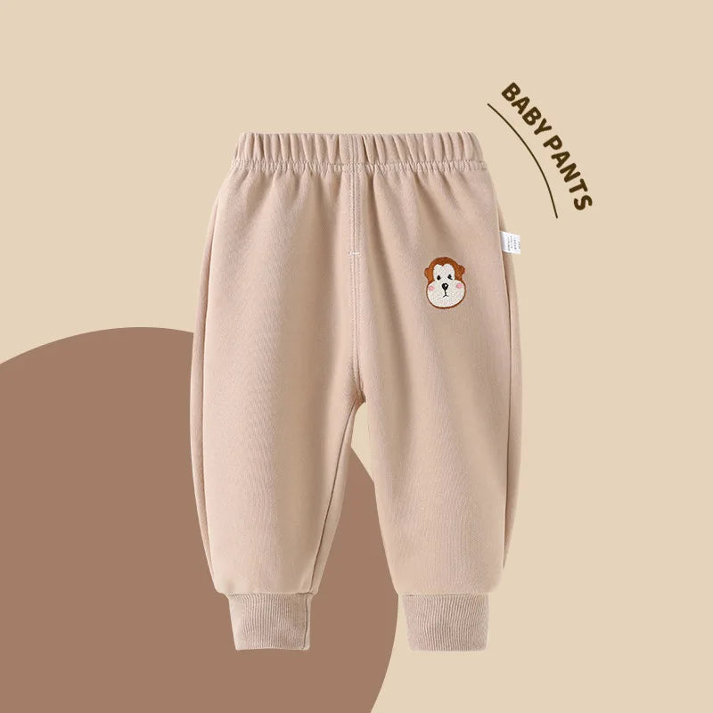 Autumn Baby Girl Cartoon Jogger Pants