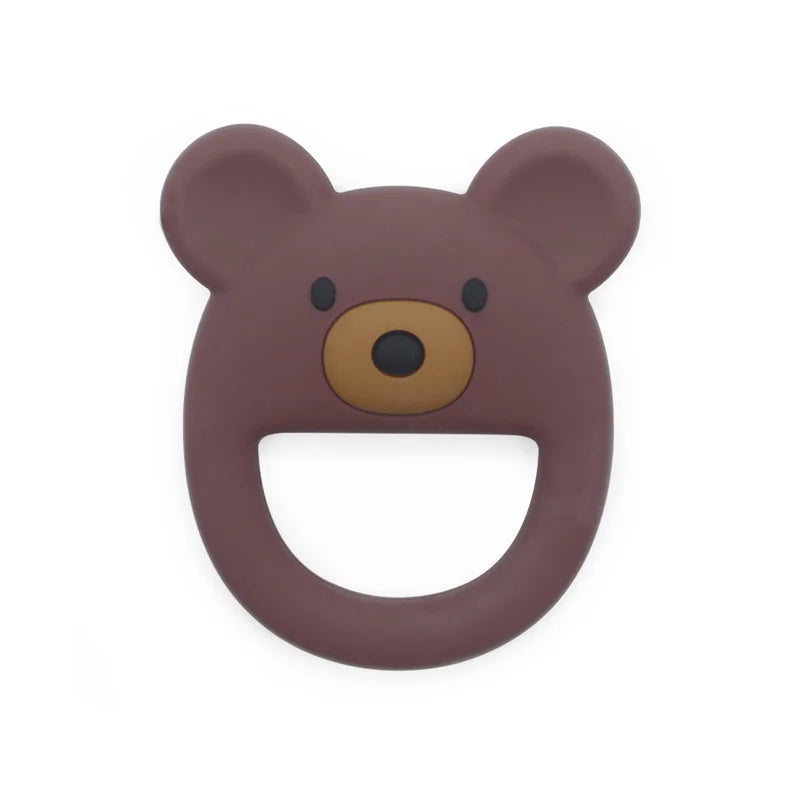 Beary Ring Silicone Teether Toy