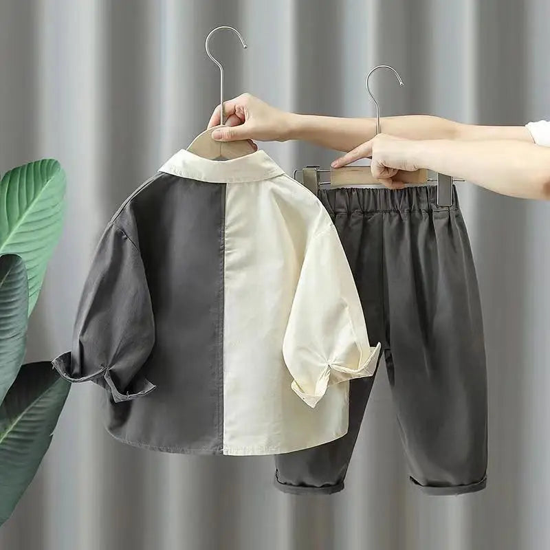 Stylish 2-Piece Shirt & Pants Set