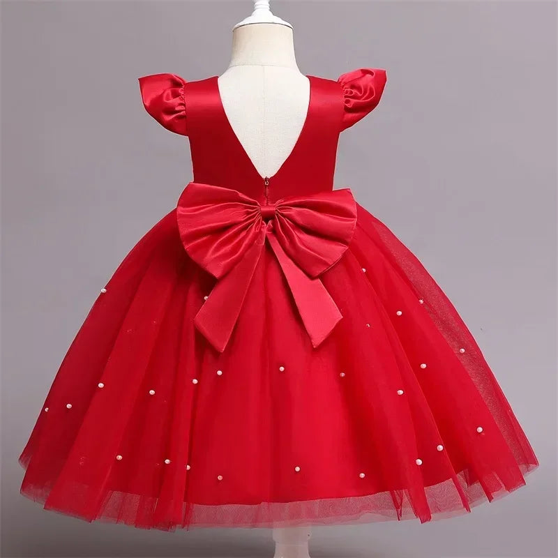 Elegant Beaded Princess Dress