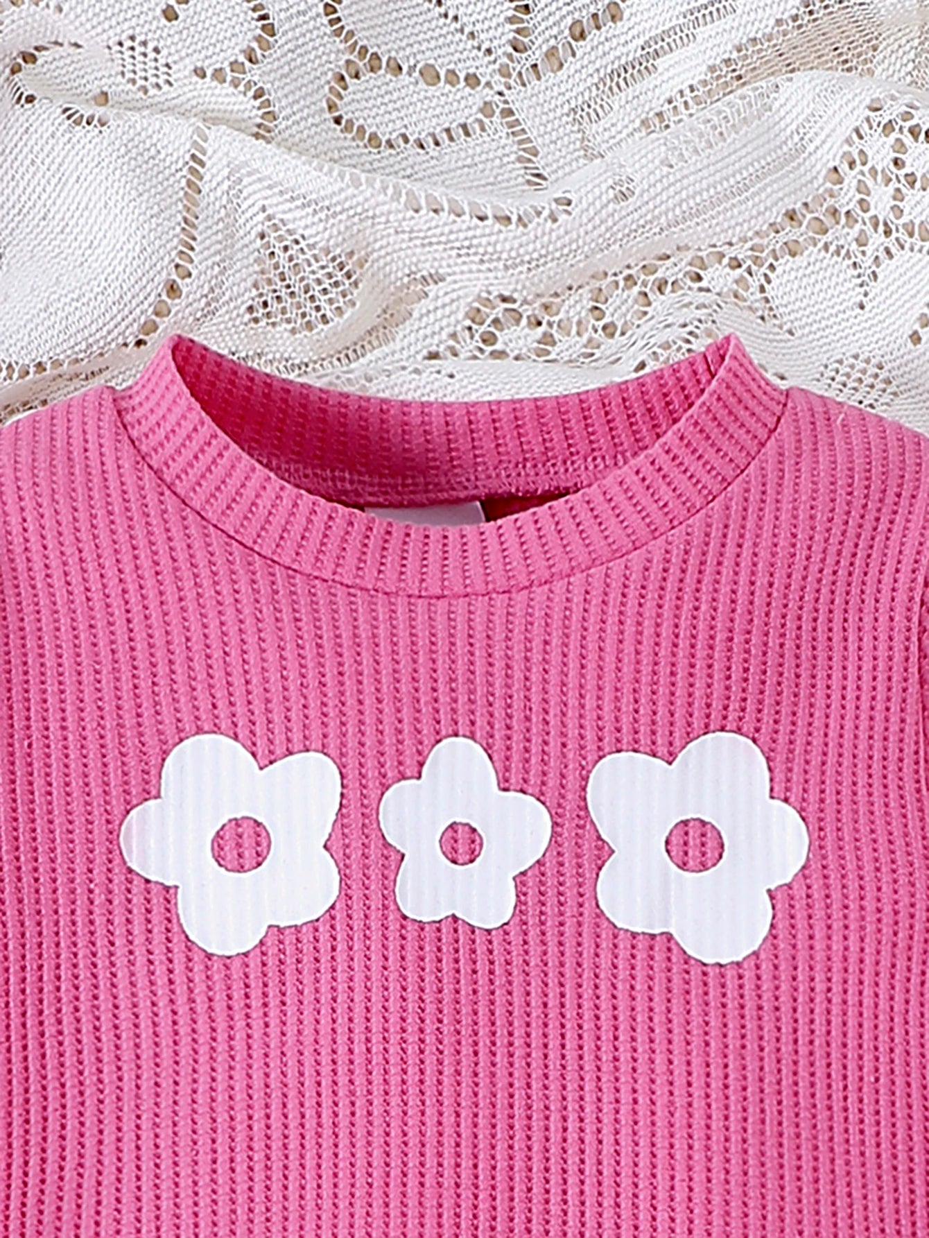 Baby Girls' Printed Top & Pants Set