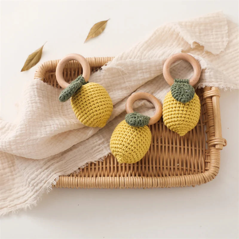 Lemo Tune Crochet Rattle Teether
