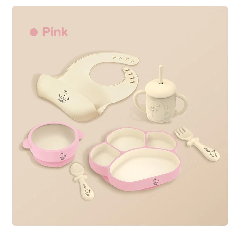 Dr.Isla 6pc Silicone Mealtime Set