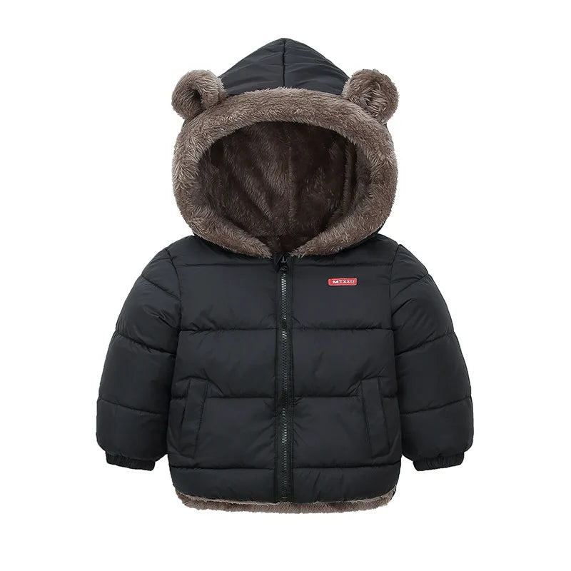 Baby Boys & Girls Hooded Cotton Jacket