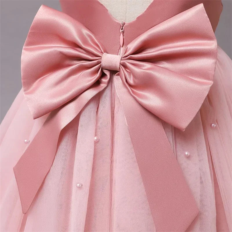 Elegant Beaded Princess Dress