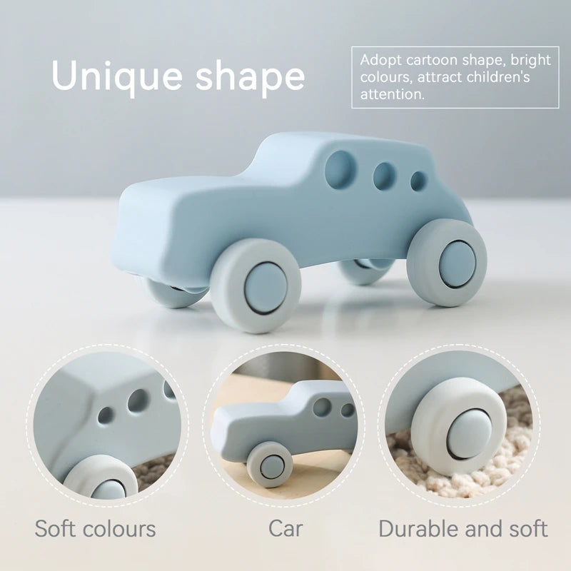 Tiny Drive Montessori Teether Car