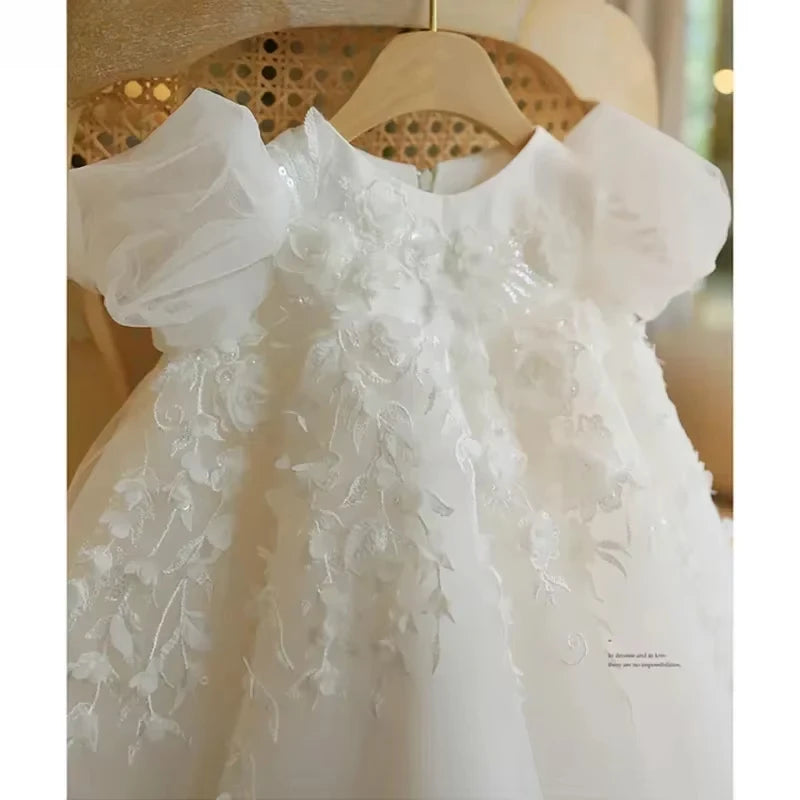 Lace Patchwork Gown Dress
