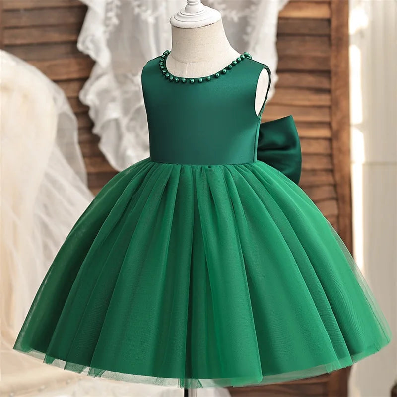 Elegant Beaded Princess Dress
