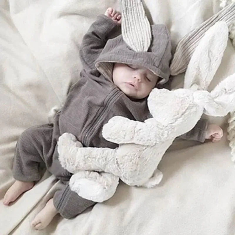 Hooded Long-Sleeve Jumpsuit