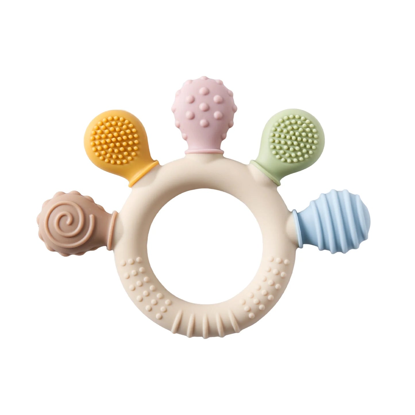 Crabby Cuddle Silicone & Wood Teether