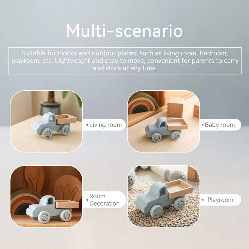 Tiny Drive Montessori Teether Car