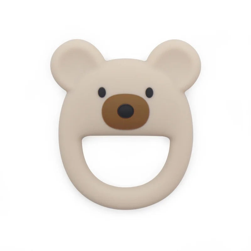 Beary Ring Silicone Teether Toy