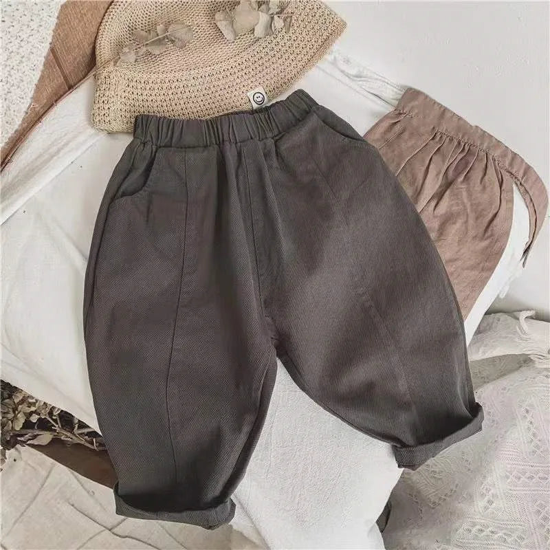 Kids' Retro Pocket Dungarees