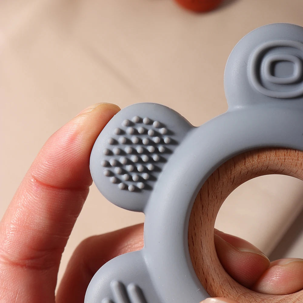 Bloom Bite Wooden Flower Teether