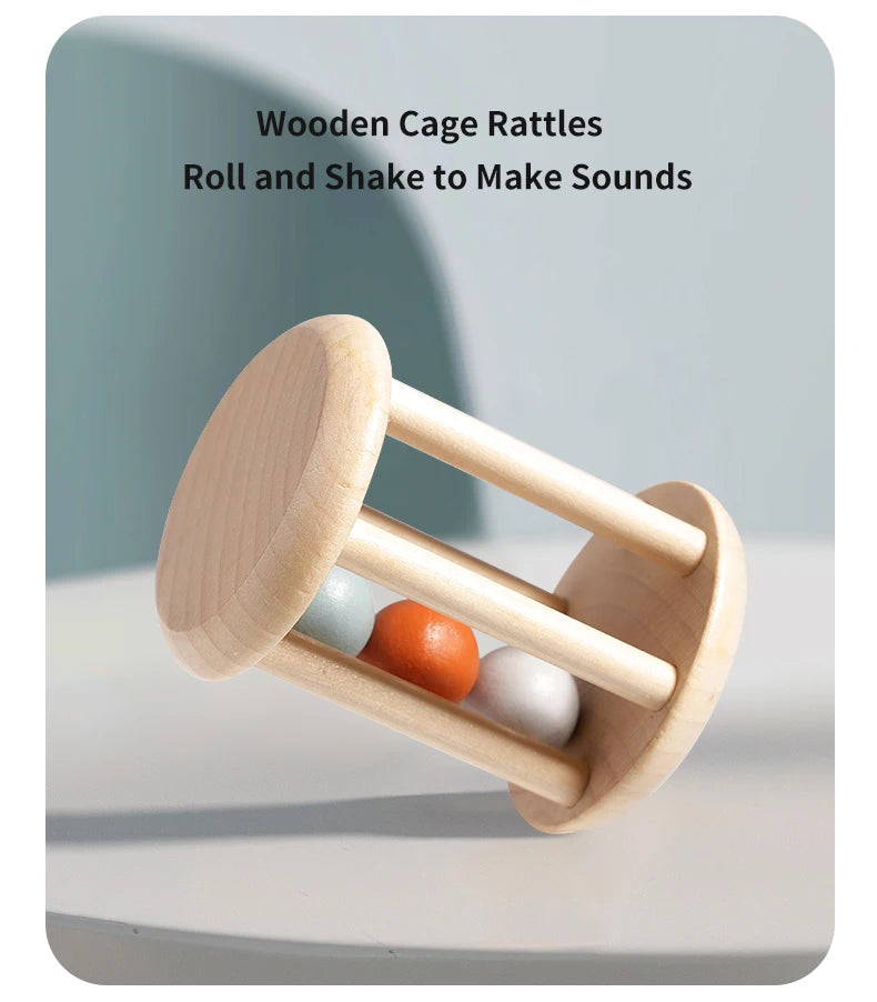 Tini Tunes Wooden Hand Bell Toy
