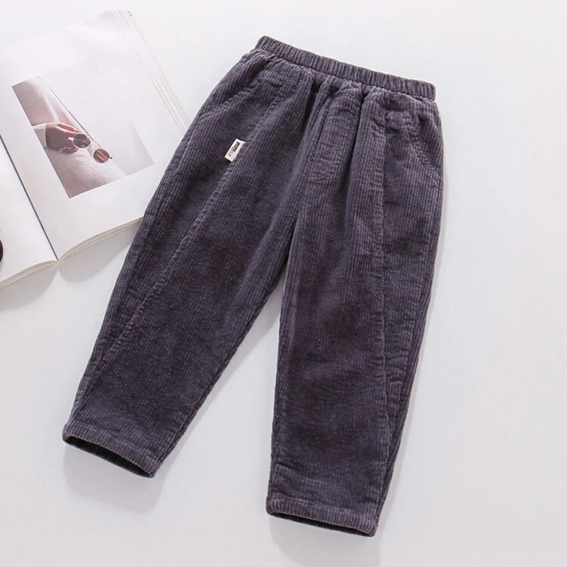 Boys' Plush Casual Pants