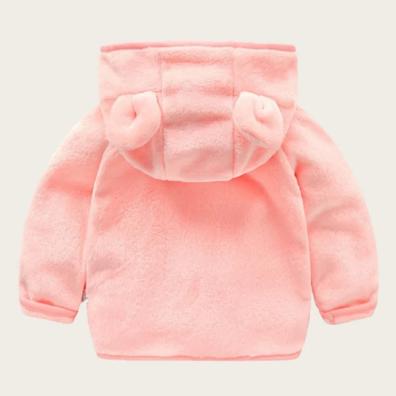 Winter Cute Baby Girls Fleece Jacket