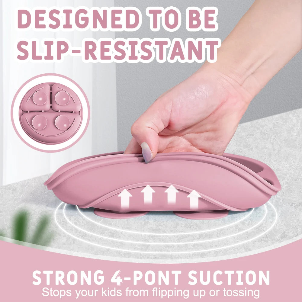 Lil Dine 3pc Silicone Feeding Set