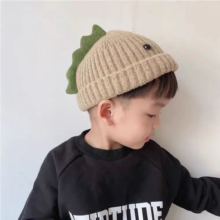 Cute Bear Ear Protection Knitted Winter Hat