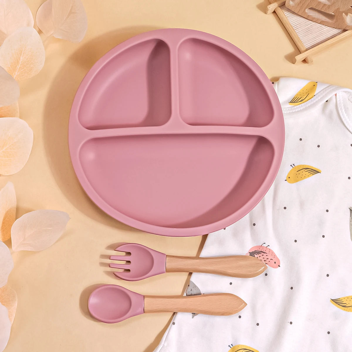 Lil Dine 3pc Silicone Feeding Set