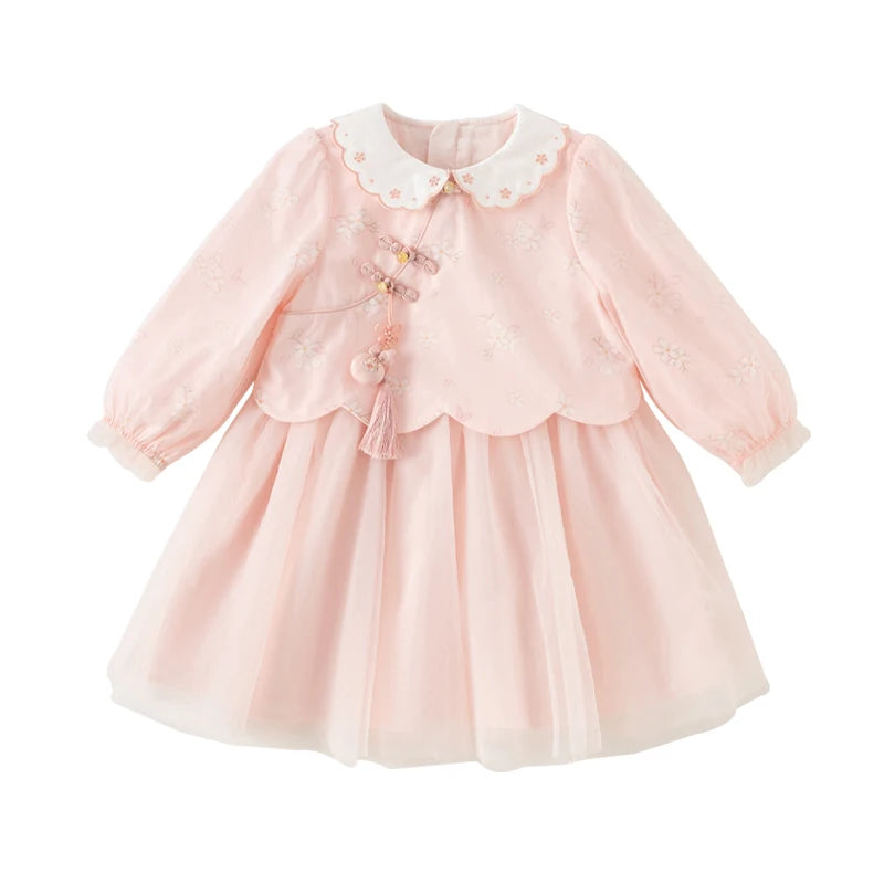 Autumn Floral Princess Dress