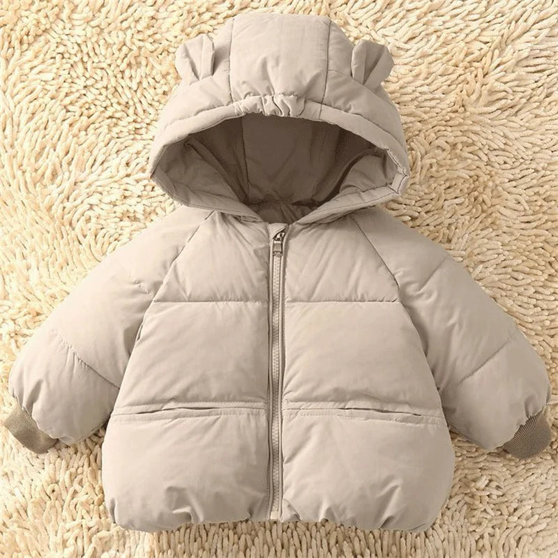 Kids Warm Hooded Jacket