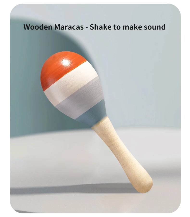 Tini Tunes Wooden Hand Bell Toy