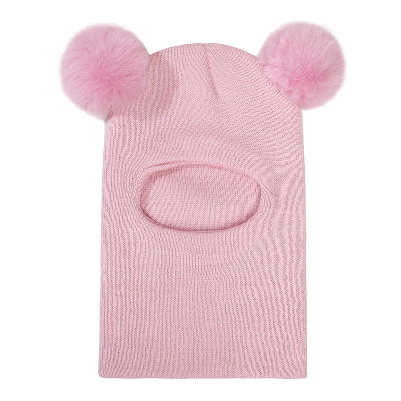 Pompom Baby Winter Hat & Scarf