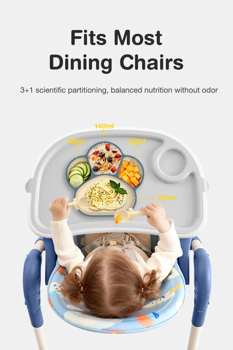 Dr.Isla 6pc Silicone Mealtime Set
