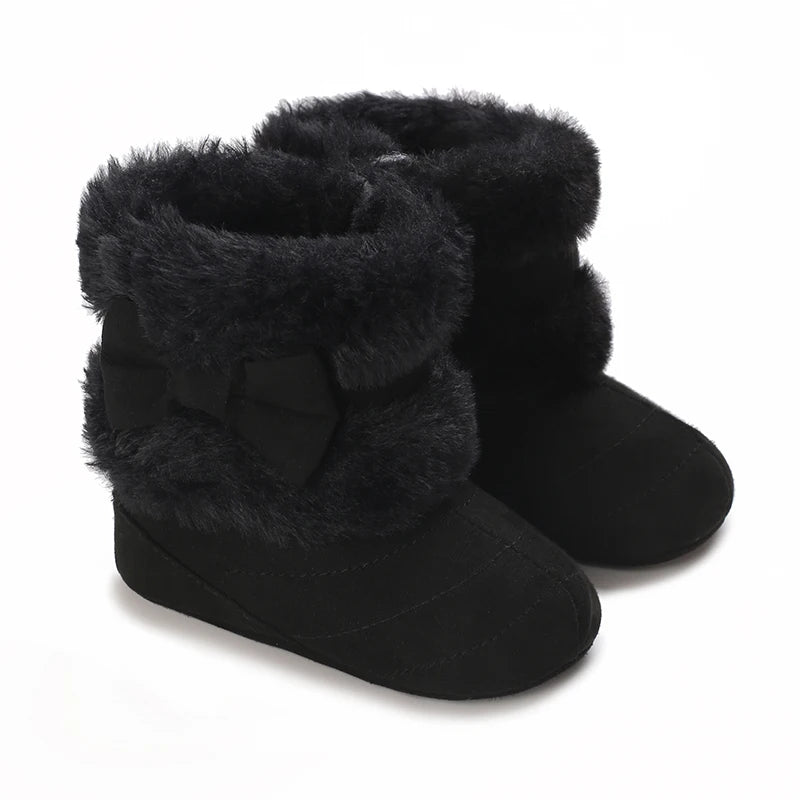 Cute Bowknot Boots for Baby Girls